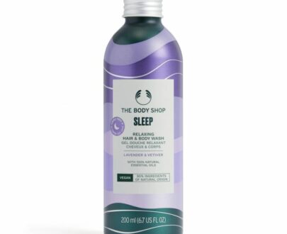 The Body Shop Sprchový gél na telo a vlasy Sleep Relaxing Lavender & Vetiver ( Hair & Body Wash) 200 ml