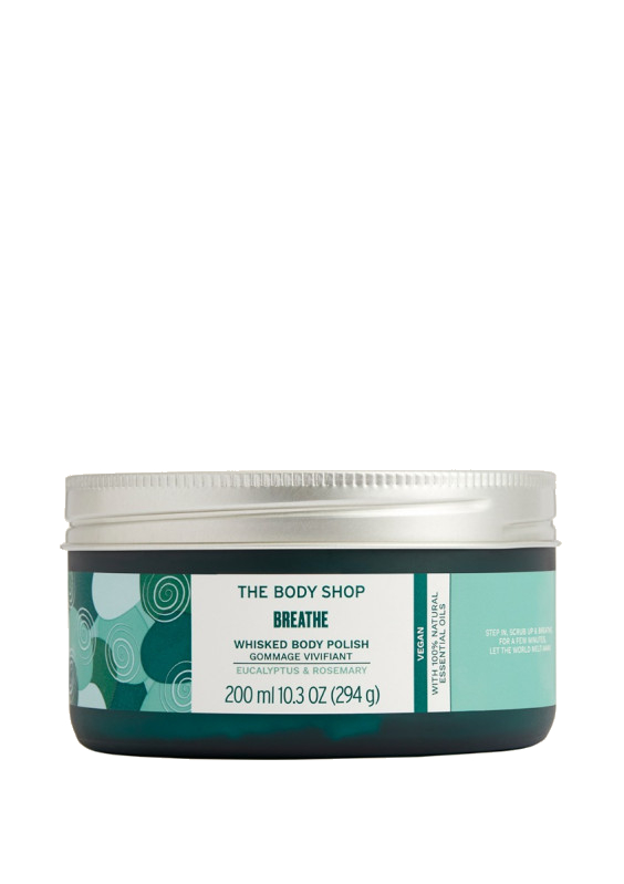 The Body Shop Telový peeling Breathe Eucalyptus & Rose mary (Whisked Body Polish) 200 ml The Body Shop Telový peeling Breathe Eucalyptus & Rose mary (Whisked Body Polish) 200 ml