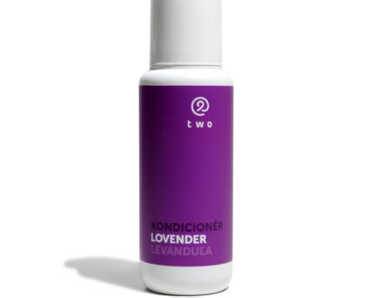 two cosmetics Ošetrujúci kondicionér na mastné vlasy s lupinami LOVENDER 200 ml