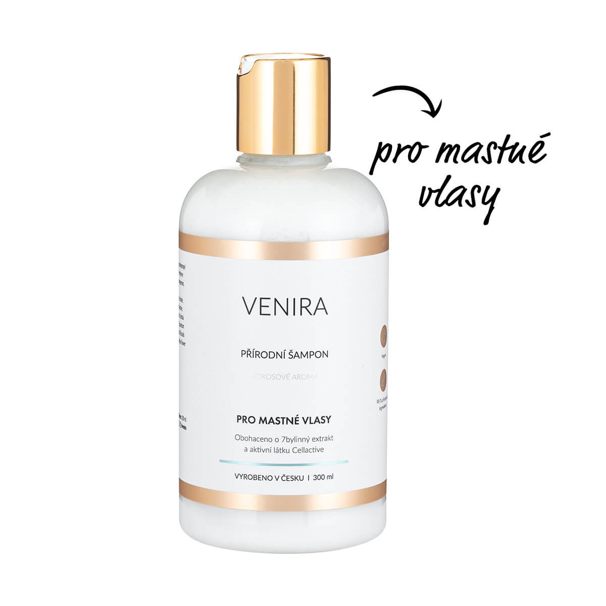 Venira Šampón pre mastné vlasy 300 ml Venira Šampón pre mastné vlasy 300 ml