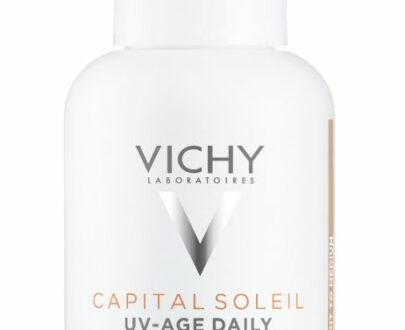 Vichy Tónovaný fluid brániaci fotostarnutiu SPF50+ Capital Soleil UV-Age Daily (Fluid) 40 ml