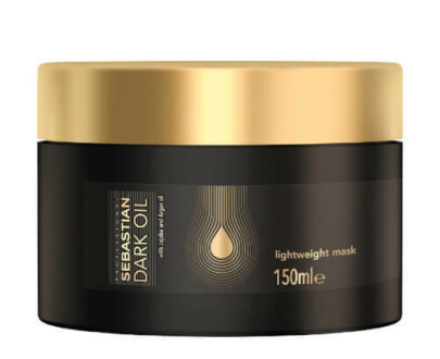 Sebastian Professional Vyživujúci maska pre lesk a hebkosť vlasov Dark Oil ( Light weight Mask) 500 ml