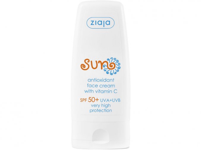 Ziaja Antioxidačný pleťový krém na opaľovanie s vitamínom C SPF 50+ (Face Cream) 50 ml Ziaja Antioxidačný pleťový krém na opaľovanie s vitamínom C SPF 50+ (Face Cream) 50 ml