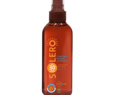 SOLERO SPF30 ochranný opaľovací olej v spreji + vitamín E 150 ml