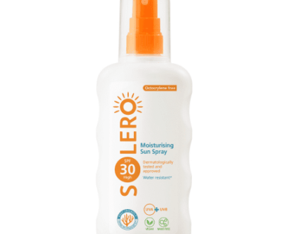 SOLERO SPF30 hydratačný opaľovací sprej 200 ml
