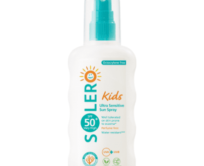 SOLERO SPF50+ ultra sensitive opaľovací sprej pre deti 200 ml