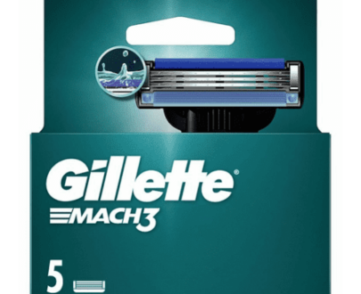 GILLETTE Mach3 náhradné holiace hlavice 5 ks
