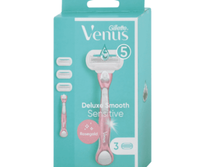 GILLETTE Venus deluxe smooth sensitive rosegold set