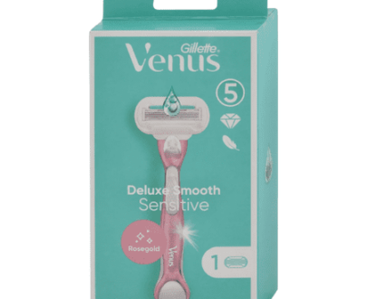 GILLETTE Venus deluxe smooth sensitive rosegold set