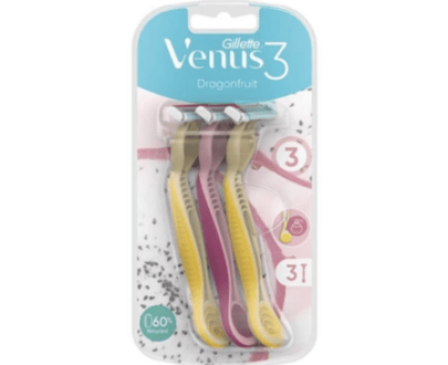 GILLETTE Venus3 dragonfruit 3 ks