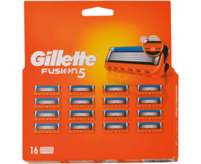 GILLETTE Fusion5 náhradné holiace hlavice 16 ks