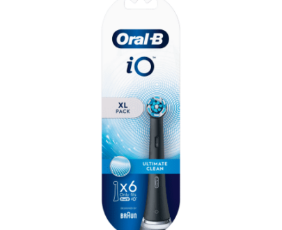 ORAL-B iO ultimate clean black náhradné hlavice 6 ks