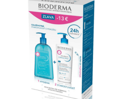 BIODERMA Atoderm balík krém ultra + sprchový gél set