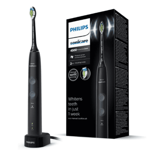 PHILIPS SONICARE ProtectiveClean 4500 HX6830/44 čierna 1 ks PHILIPS SONICARE ProtectiveClean 4500 HX6830/44 čierna 1 ks