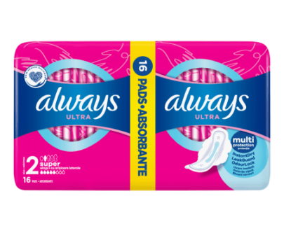 ALWAYS Ultra super veľkosť 2 16 ks