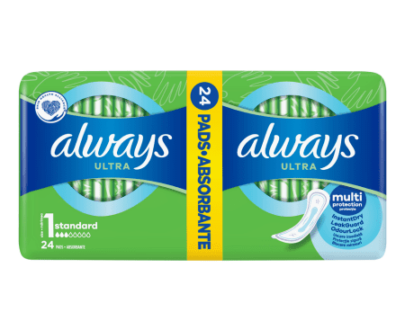 ALWAYS Ultra normal veľkosť 1 24 ks