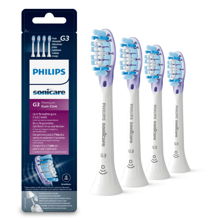 PHILIPS SONICARE G3 náhradné hlavice HX9054/17 4 kusy PHILIPS SONICARE G3 náhradné hlavice HX9054/17 4 kusy