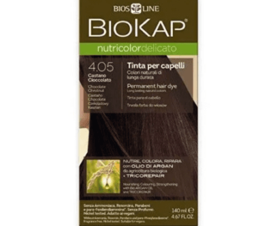 BIOKAP Nutricolor delicato farba na vlasy 4.05 gaštanovo-čokoládová 140 ml