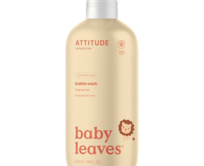 ATTITUDE Detská pena do kúpeľa baby leaves hruška 473 ml