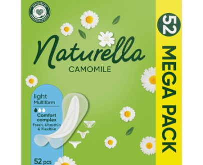 NATURELLA Camomile intímky light multiform 52 ks