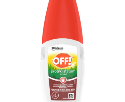 OFF! Proti kliešťom rozprašovač repelent 100 ml