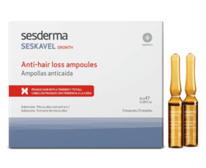 SESDERMA Seskavel ampulky proti vypadávaniu vlasov 12 x 8 ml
