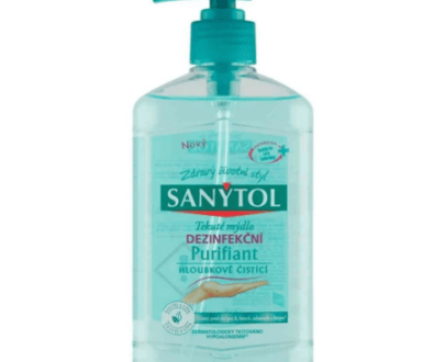 SANYTOL Tekuté mydlo dezinfekčné purifiant šalvia lipa 250 ml