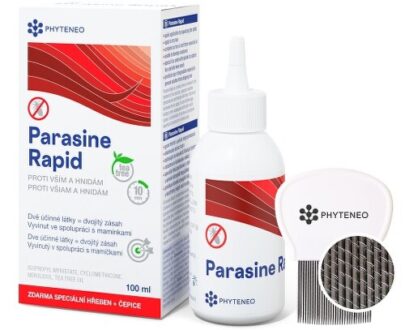 PARASINE Rapid 100 ml + hrebeň a čiapka zadarmo 1 x 1set