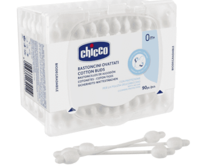 CHICCO Tyčinky vatové anatomické 90 ks