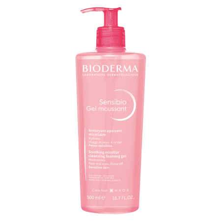 BIODERMA Sensibio gel moussant čistiaci gél pre citlivú pleť 500 ml BIODERMA Sensibio gel moussant čistiaci gél pre citlivú pleť 500 ml