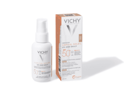 VICHY Capital soleil UV-age daily tónovaný fluid SPF50+ 40 ml