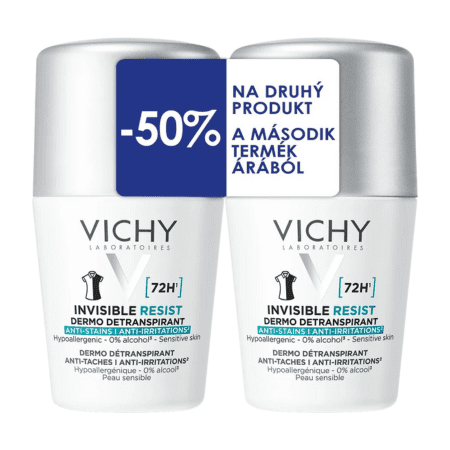 VICHY Invisible resist detranspirant 72h roll-on duo 2 x 50 ml VICHY Invisible resist detranspirant 72h roll-on duo 2 x 50 ml