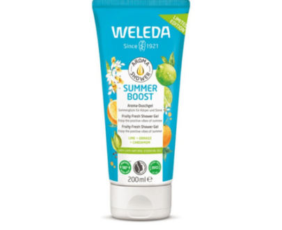 WELEDA Summer boost sprchový gél fruity fresh 200 ml