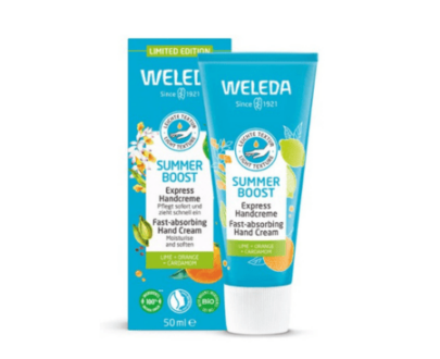 WELEDA Summer boost express krém na ruky 50 ml