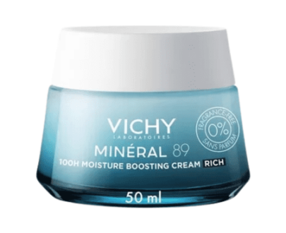 VICHY Mineral 89 100h moisture boosting cream rich 50 ml