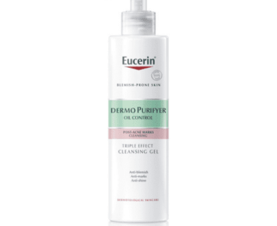 EUCERIN Dermopure exfoliačný čistiaci gél 400 ml