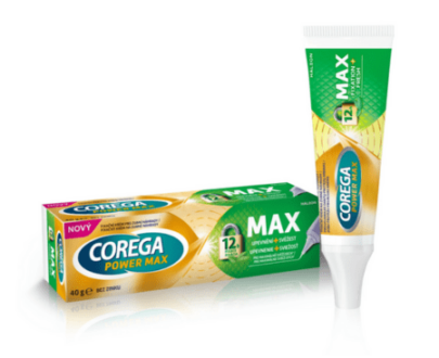 COREGA Power max upevnenie + sviežosť 40 g