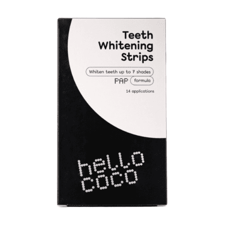 HELLO COCO PAP bieliace pásiky na zuby 14 x 2 ks HELLO COCO PAP bieliace pásiky na zuby 14 x 2 ks