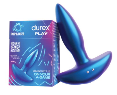 DUREX Play pop & buzz vibračný análny kolík 1 ks
