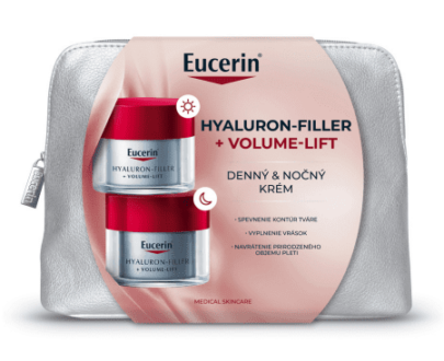 EUCERIN Volume-filler + volume-lift denný a nočný krém 2 x 50 ml vianočný set