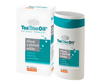 DR. MÜLLER Tea tree oil telové a pleťové mlieko 200 ml
