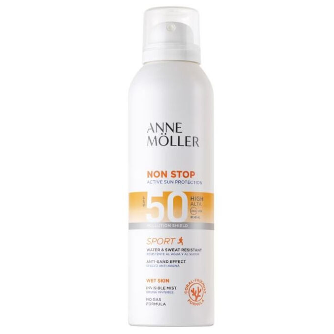 Anne Möller Telová hmla na opaľovanie SPF 50 Non Stop (Invisible Body Mist) 150 ml Anne Möller Telová hmla na opaľovanie SPF 50 Non Stop (Invisible Body Mist) 150 ml
