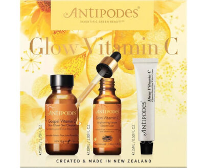 Antipodes Darčeková sada rozjasňujúca pleťovej starostlivosti Glow Vitamin C