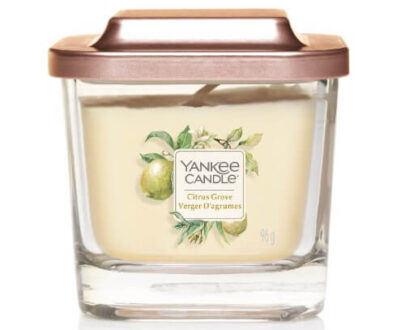 Yankee Candle Aromatická sviečka malá hranatá Citrus Grove 96 g