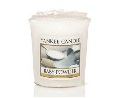 Yankee Candle Aromatická votívny sviečka Baby Powder 49 g