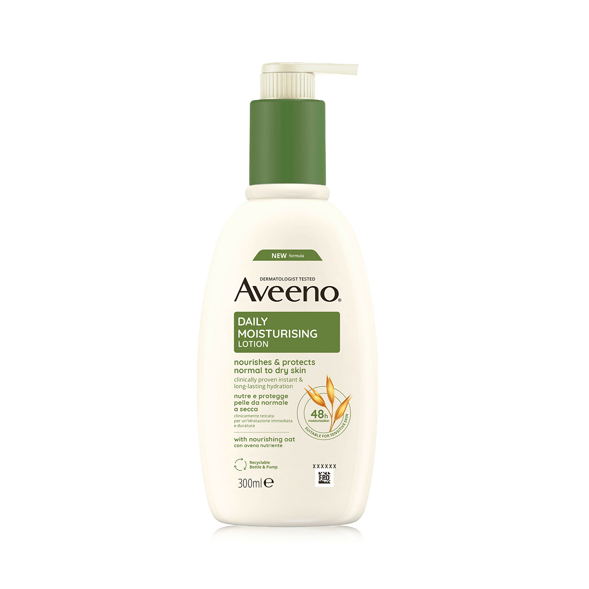 Aveeno Telové mlieko bez parfumácie Daily Moisturising (Lotion) 300 ml Aveeno Telové mlieko bez parfumácie Daily Moisturising (Lotion) 300 ml