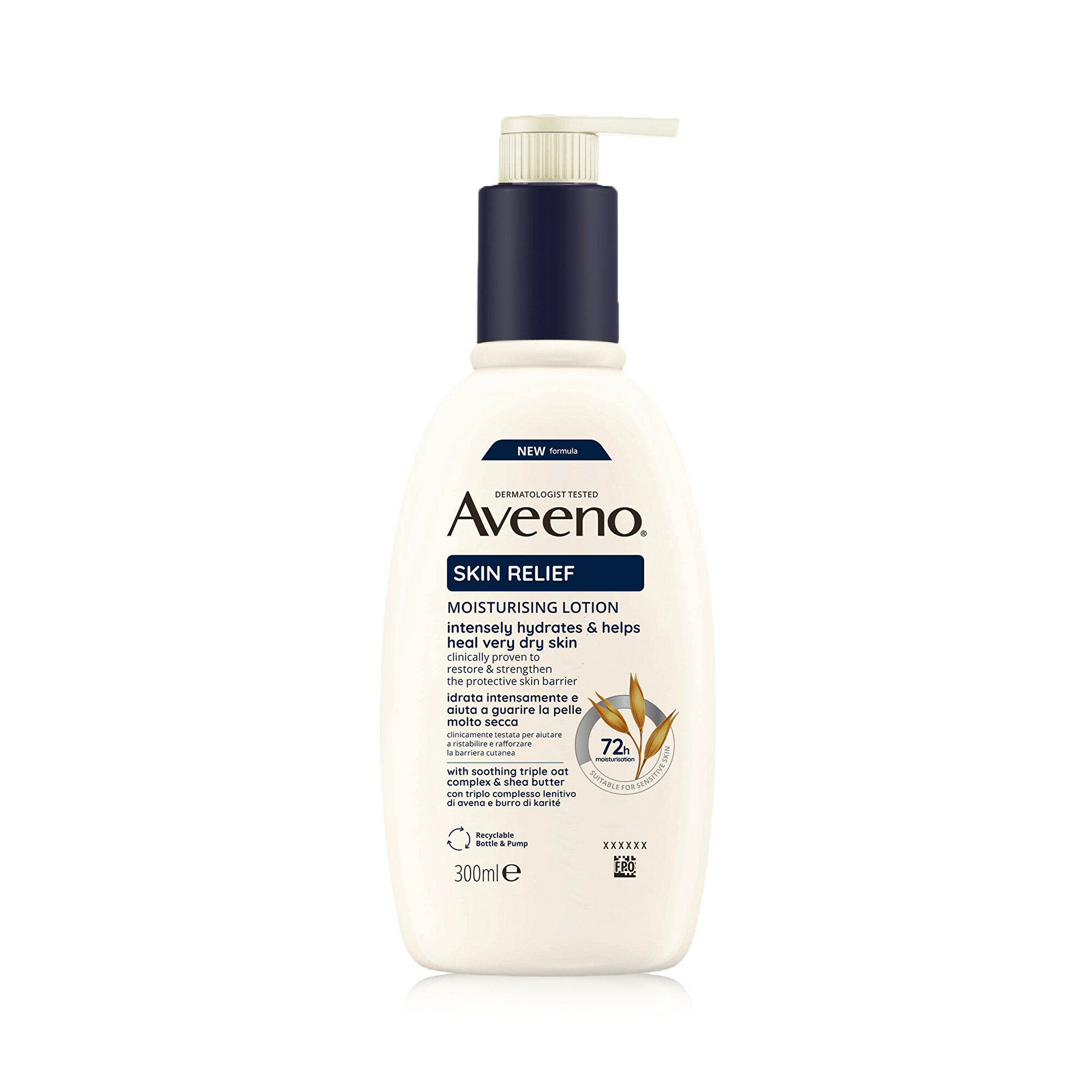 Aveeno Hydratačné telové mlieko bez parfumácie Skin Relief (Moisturising Lotion) 300 ml Aveeno Hydratačné telové mlieko bez parfumácie Skin Relief (Moisturising Lotion) 300 ml