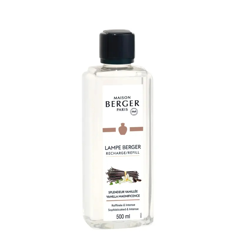 Maison Berger Paris Náplň do katalytickej lampy Veľkolepá vanilka Vanilla Magnificence (Lampe Recharge/Refill) 500 ml Maison Berger Paris Náplň do katalytickej lampy Veľkolepá vanilka Vanilla Magnificence (Lampe Recharge/Refill) 500 ml