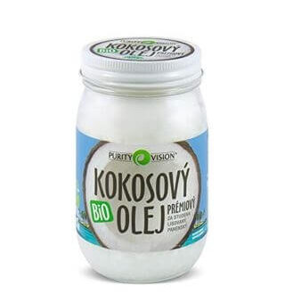 Purity Vision Panenský kokosový olej lisovaný za studena BIO 900 ml