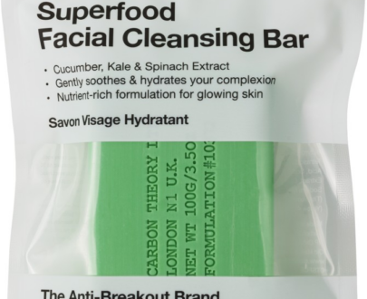 Carbon Theory Čistiace pleťové mydlo Superfood (Facial Cleansing Bar) 100 g
